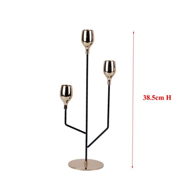 Chandelier 3 branches pour une ambiance chic et chaleureuse