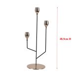 Décoration intérieure : chandelier 3 branches élégant et sophistiqué