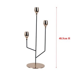 Décoration intérieure : chandelier 3 branches élégant et sophistiqué