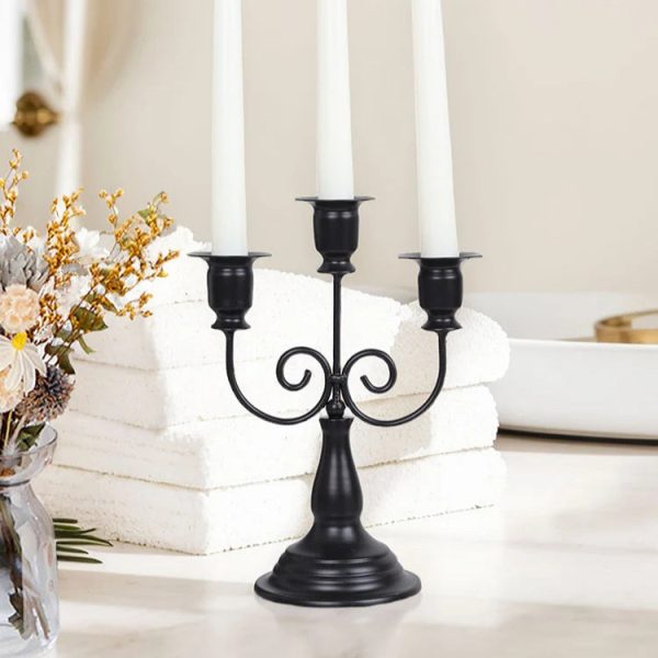 Chandelier 3 Branches étroit au design élégant