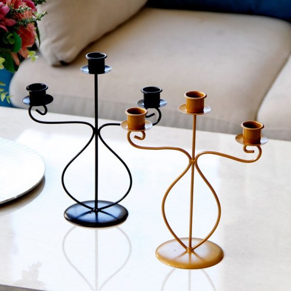 Chandelier 3 branches au design contemporain