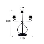 Chandelier 3 branches moderne, style épuré et élégant