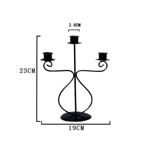 Chandelier 3 branches moderne, style épuré et élégant
