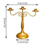 Lumière rétro : chandelier 3 branches pour une touche d'élégance