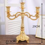 Luminaires Rococo, chandelier 3 branches