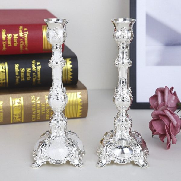 Chandelier ancien argenté élégant pour décoration intérieure