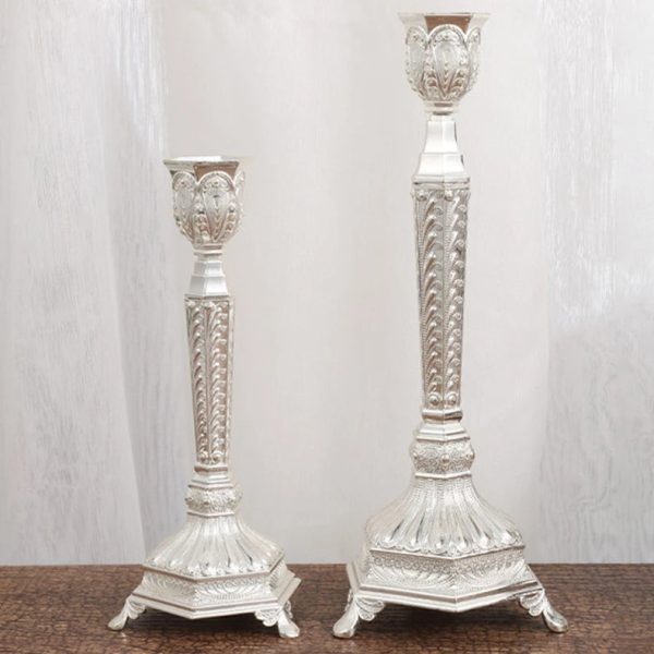 Chandelier doré vintage en fer forgé