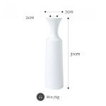 Chandelier lumineux en bois blanc pour salle à manger