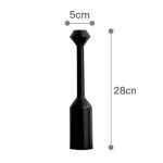 Éclairages en bois noir pour salle à manger