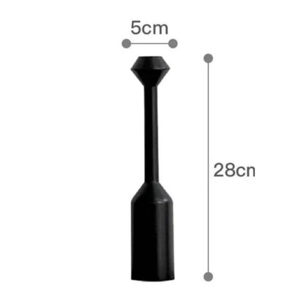 Éclairages en bois noir pour salle à manger