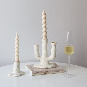 Décoration cactus en résine pour chandelier