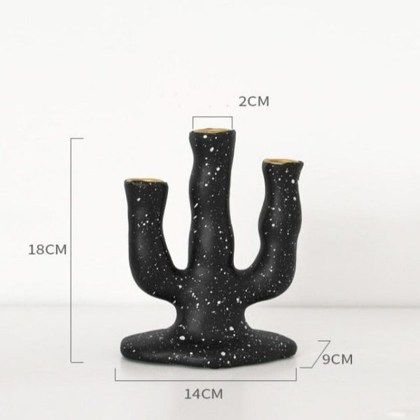 Chandelier cactus 2 branches pour une ambiance unique