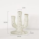 Chandelier en résine, style cactus moderne