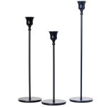 Chandelier Cloche Noir en métal fer forgé