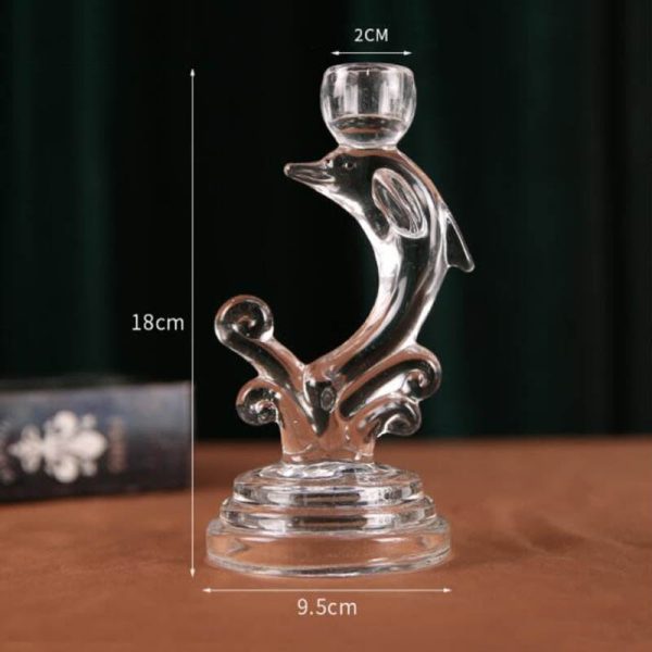 Chandelier en verre, décoration lumineuse Dauphin