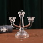 Bougeoir en verre Dauphin, touche artistique pour intérieur