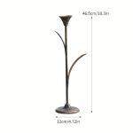 Chandelier décoratif trois branches doré