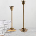 Chandelier Doré en Fer Forgé - Cloche élégante