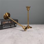 Chandelier en Fonte Dorée - Design Cloche