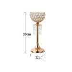 Chandelier doré chic avec pampilles pour un style sophistiqué