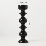 Chandelier design noir, fusion de l'élégance et du bois