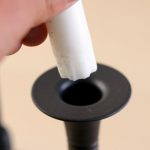 Éclairage vintage noir en fer forgé