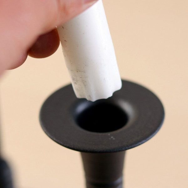 Éclairage vintage noir en fer forgé