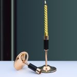 Chandelier Rose Gold avec étui noir en métal