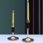 Chandelier élégant en fer forgé - Rose Gold