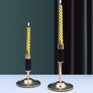 Chandelier élégant en fer forgé - Rose Gold