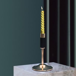 Etui noir pour chandelier en fonte - Set de 2