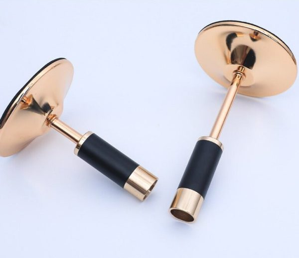 Set de 2 chandeliers en métal - Rose Gold