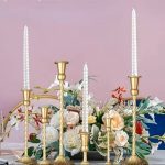 Accessoire en métal doré, design classique