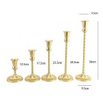 Chandelier décoratif en fer forgé doré