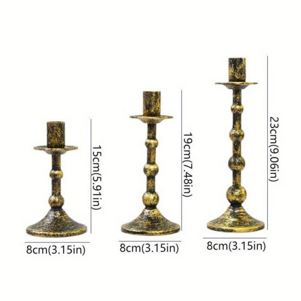 Accessoire d'éclairage traditionnel en fer forgé