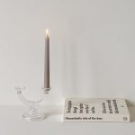 Éclairage en verre : Chandelier 2 Branches pour décor contemporain