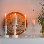 Chandelier en verre pour salle à manger