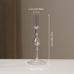 Chandelier coloré en verre moderne