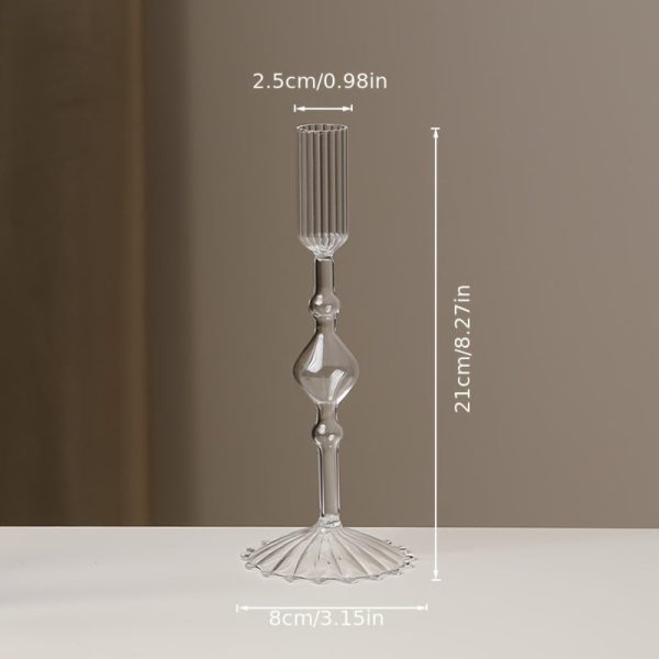 Chandelier coloré en verre moderne