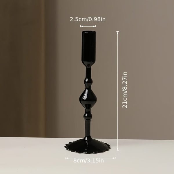 Chandelier en verre coloré pour ambiance chaleureuse