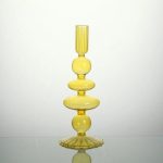 Suspension décorative en verre coloré, style vintage