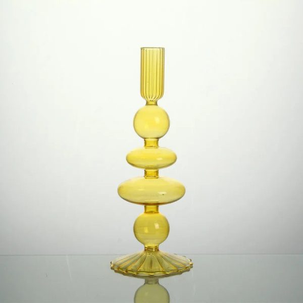 Suspension décorative en verre coloré, style vintage