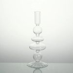 Chandelier en verre, nuances colorées, style rétro