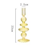 Lustre coloré en verre, charme rétro