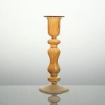 Chandelier rétro, couleurs vives en verre