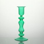 Suspension en verre coloré, accent rétro