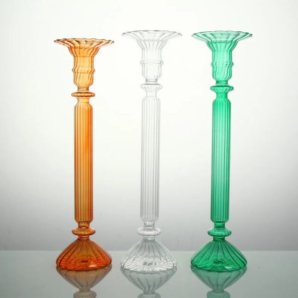 Chandelier rétro en verre coloré, décor chic