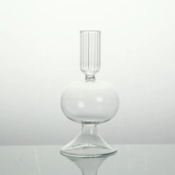 Suspension colorée en verre, look rétro