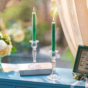 Chandelier en verre design pour ambiance chaleureuse