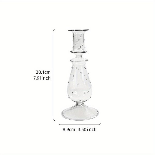 Chandelier design en verre pour salle à manger